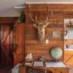 Zorb Rotorua New Zealand wood cabinet rustic style airbnb